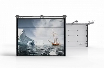Гаражные ворота Алютех